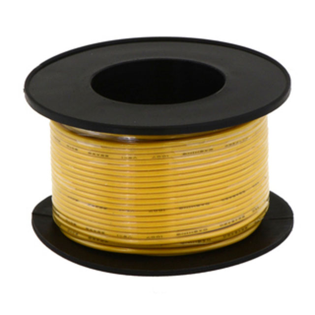 HOOK-UP STRND 26AWG 300V YLW 70'