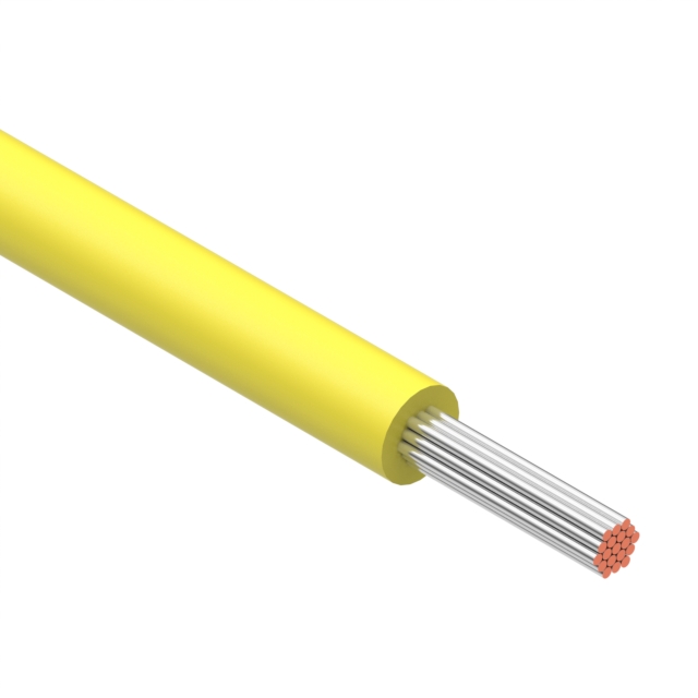 HOOK-UP STRND 18AWG YELLOW