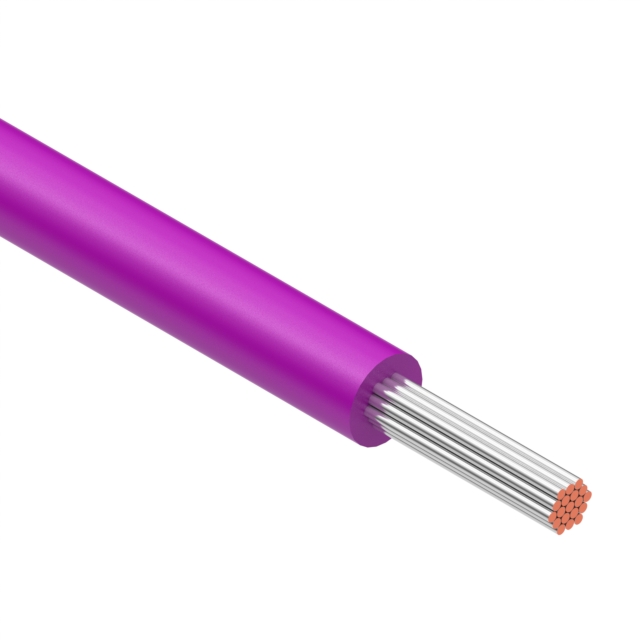 HOOK-UP STRND 18AWG PURPLE