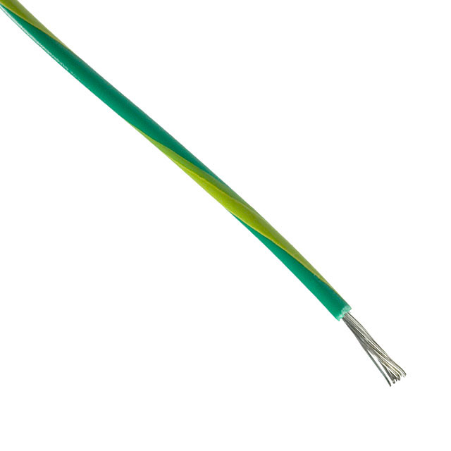 HOOK-UP STRND 14AWG GRN/YLW 100'