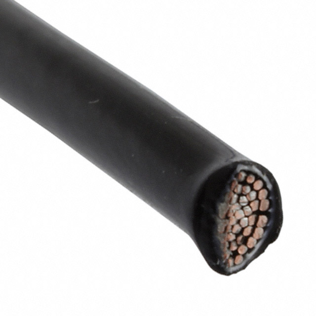HOOK-UP STRND 24AWG BLACK FEET