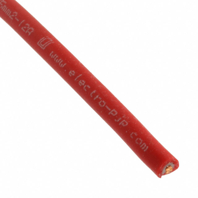 TEST LEAD 17AWG 1000V RED 32.81'
