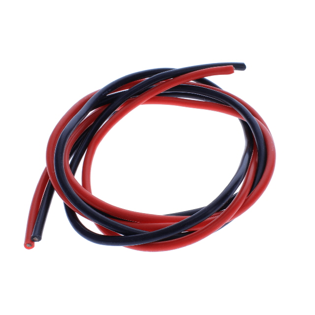 TEST LEAD 14AWG BLACK/RED