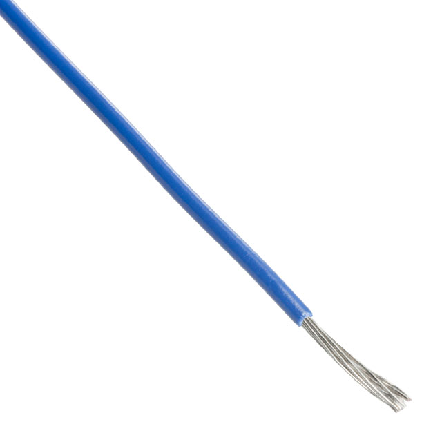 HOOK-UP DL WALL STRND 22AWG BLU
