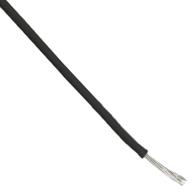 HOOK-UP STRND 1.50MM2 BLK METER