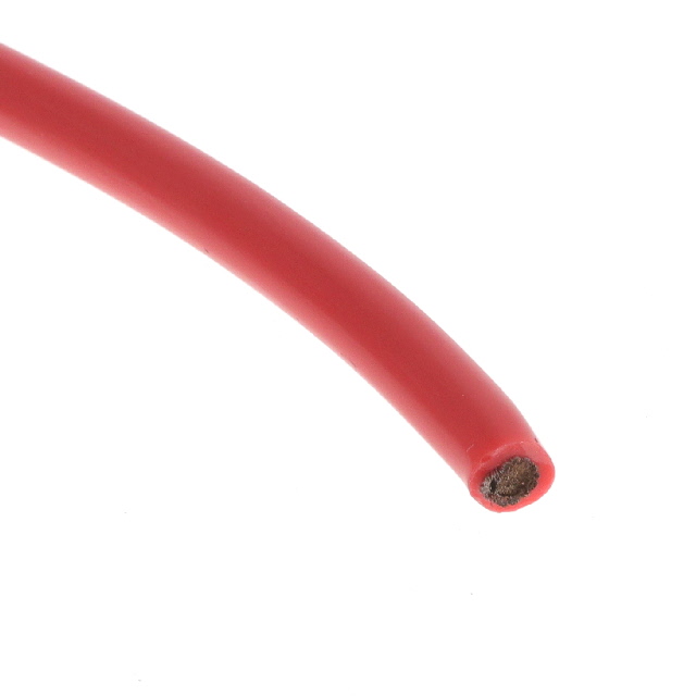 TEST LEAD 10AWG 1100V RED 100'