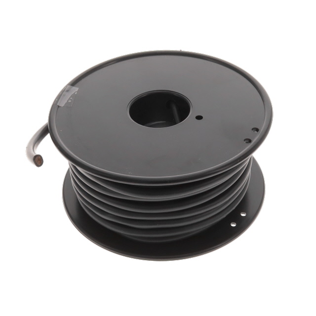 TEST LEAD 10AWG 1100V BLACK 50'