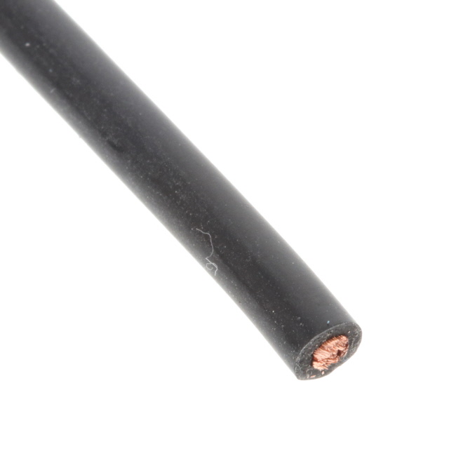 TEST LEAD 16AWG 1100V BLACK 10'