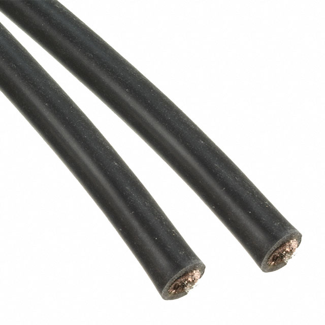 TEST LEAD 8AWG 1100V BLACK 10'