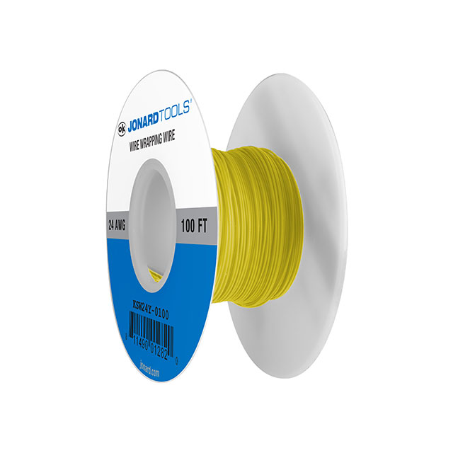 WIRE 24AWG YELLOW 100 FT CSW