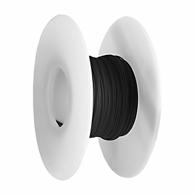 WIRE WW 26AWG PVDF BLACK 100'