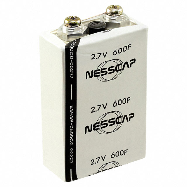 CAP 600F 0% +20% 2.7V CHASSIS MT