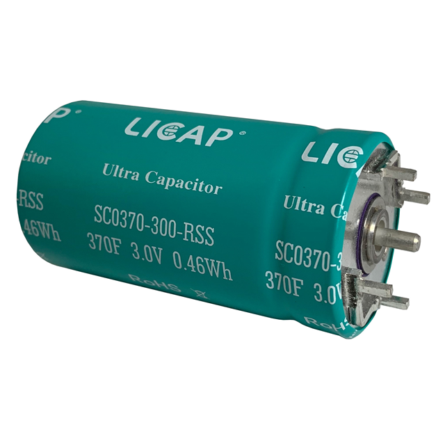 CAPACITOR 370F 0%/20% 3V TH