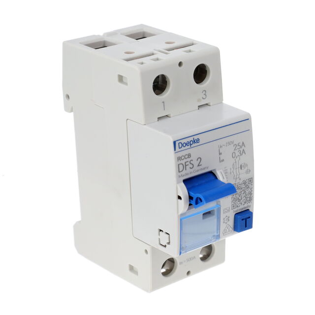 EARTH LEAKAGE CB 25A, 300MA, 2P