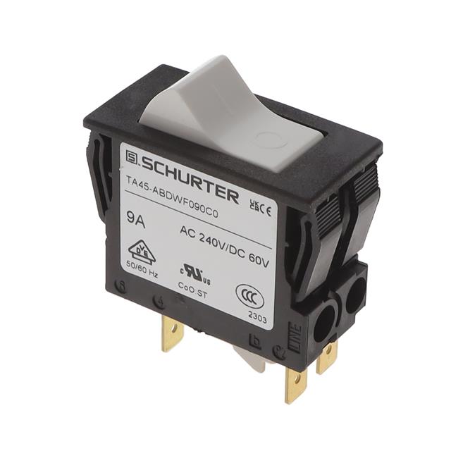 CIR BRKR THRM 9A 240VAC 60VDC