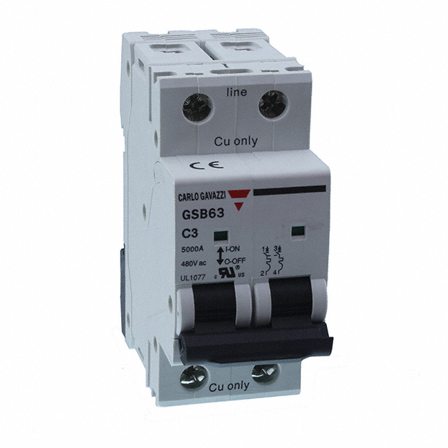 MCB UL1077 C 2P 1A