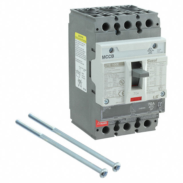 CIR BRKR THERM 70A 600VAC/500VDC