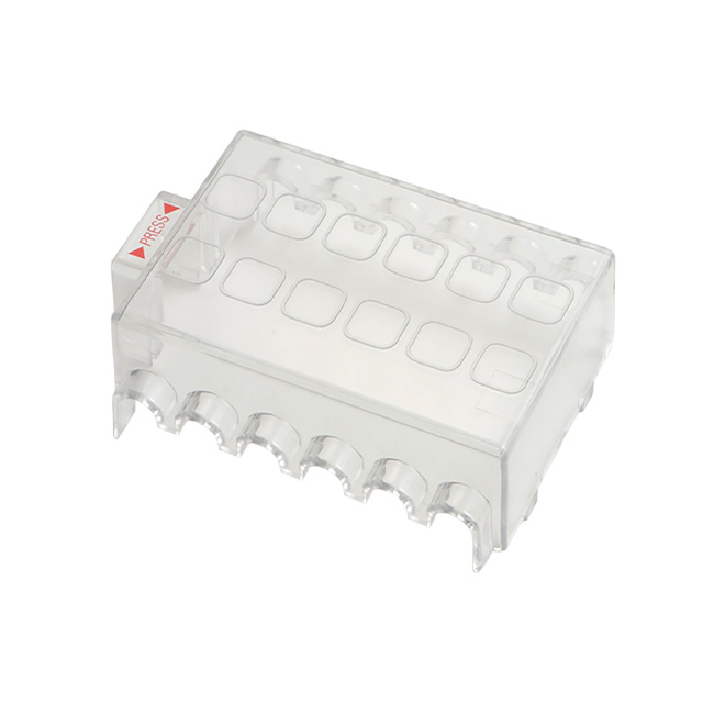 REGULAR FUSE BLOCK,12 POLE COVER