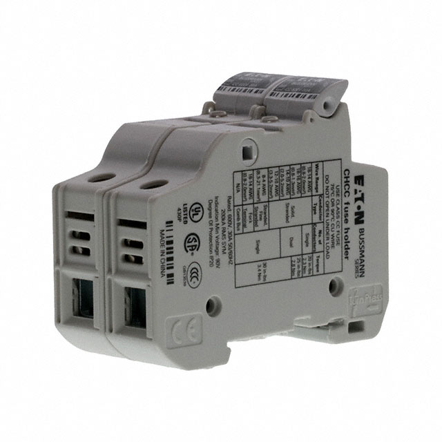 FUSE HLDR CART 600V 30A DIN RAIL