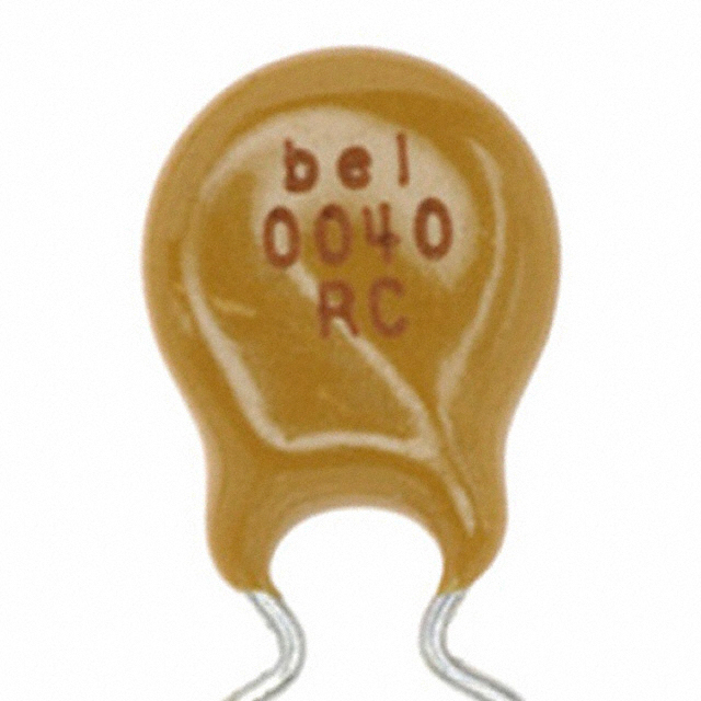 PTC RESET FUSE 90V 400MA RADIAL