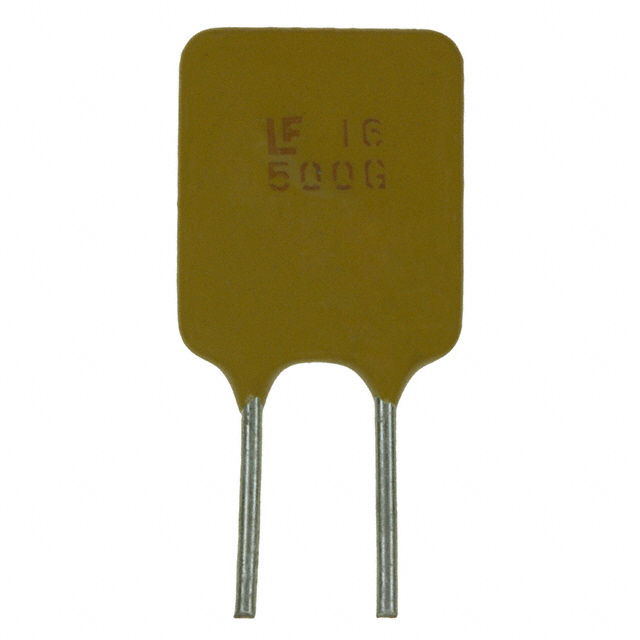 PTC RESET FUSE 16V 5A RADIAL