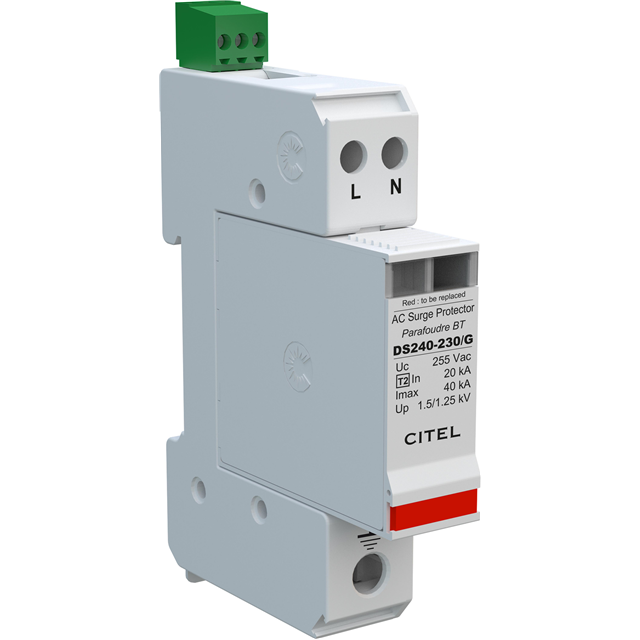 SPD TYPE 2 255VAC MCOV 1 POLE