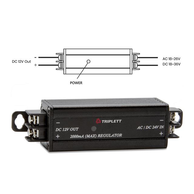AC/DC to DC 12V Regulated Power