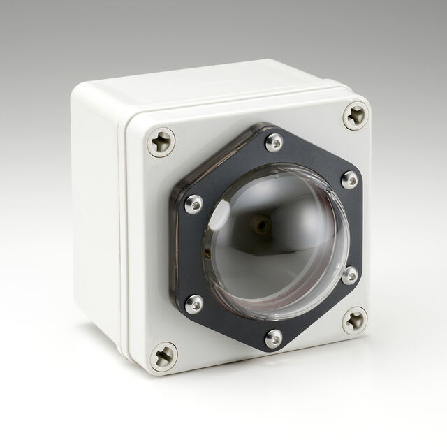 O-RING DOME 30MM BLK FLG W CASE