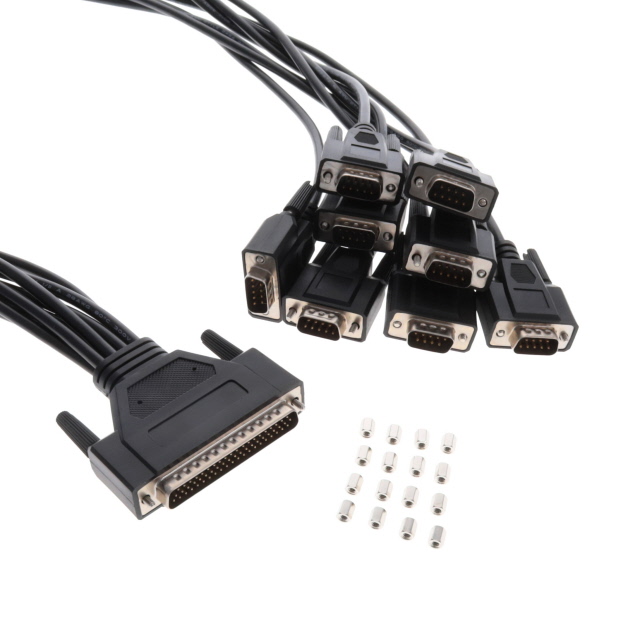 1M MALE DB-62 TO 8X MALE DB-9 CA