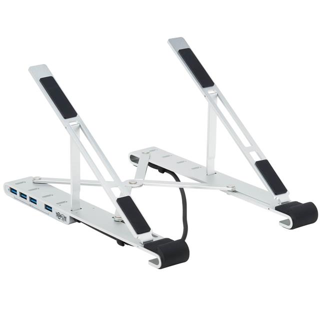 4-PORT USB-C HUB WITH LAPTOP STA