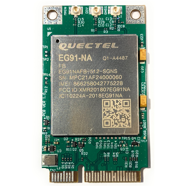 LTE Cat 1 PCI Express mini card