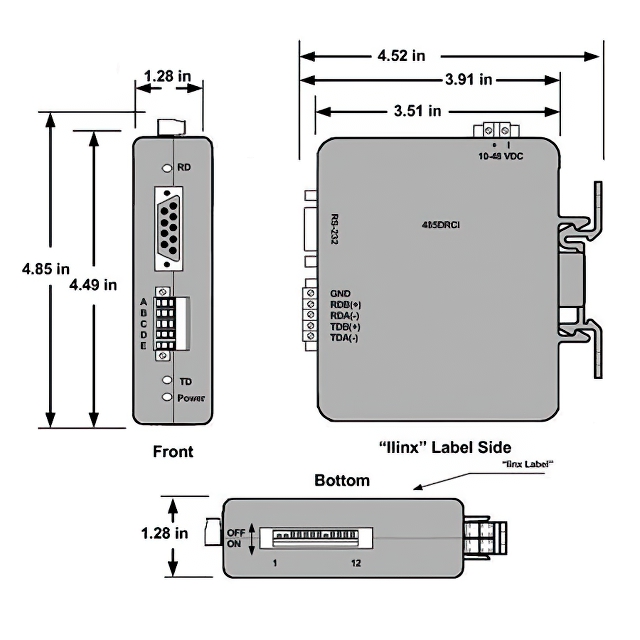 RS232/RS422/RS485 SERIL TO SERIL