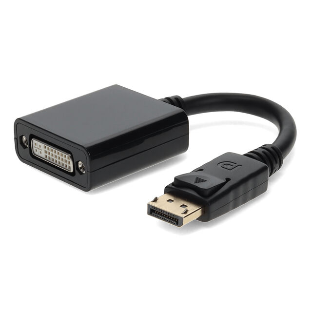 8IN DISPLAYPORT 1.2 MALE TO DVI-