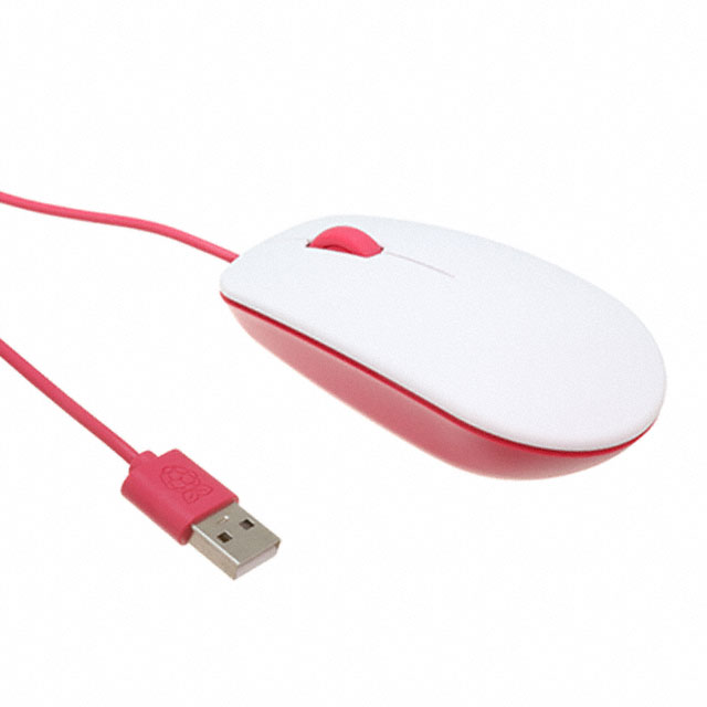 RASPBERRY PI MOUSE RED