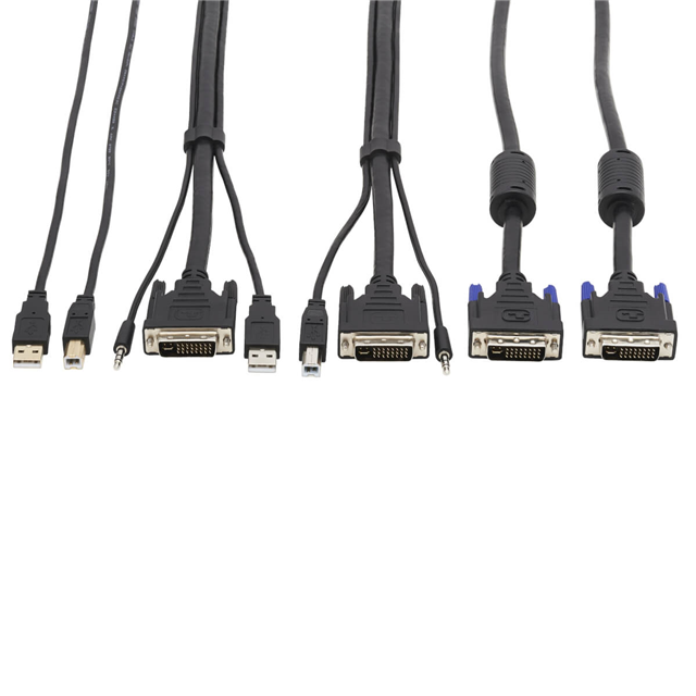 DVI KVM CABLE KIT - DVI, USB, 3.