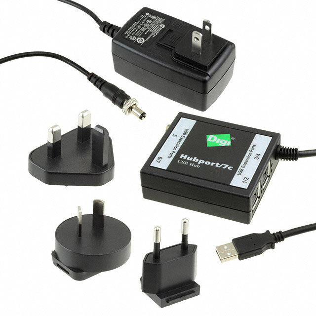 HUBPORT 7C USB2.0 INT'L 5V