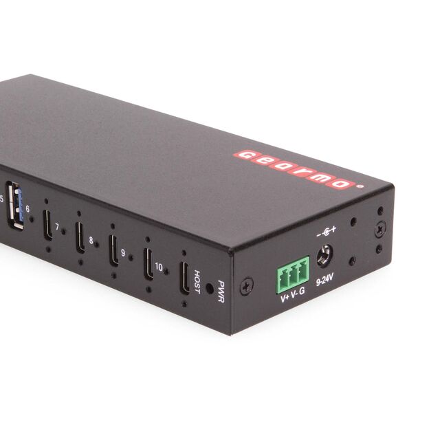 10-Port USB 3.2 Gen 2 Hub - 6 Ty