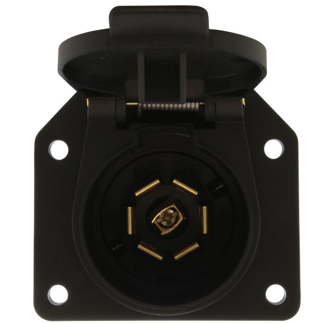 4-Way to 7-Way Trailer Adapter