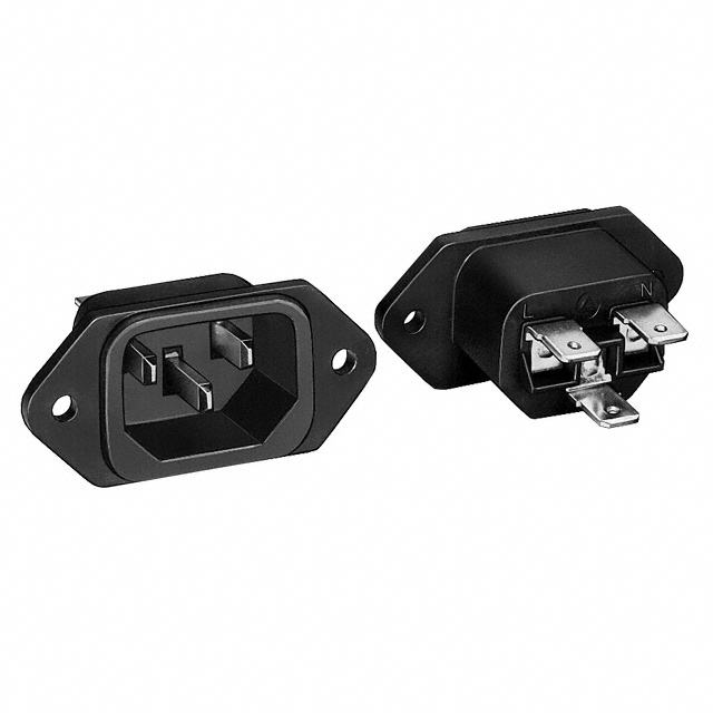 PWR ENT RCPT IEC320-C14 PANEL QC