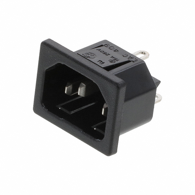 PWR ENT RCPT IEC320-C14 PNL SLDR