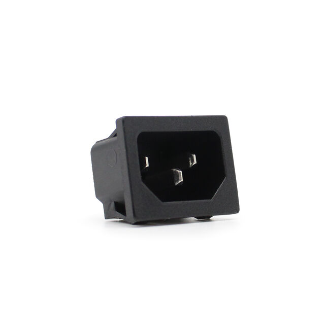IEC C14 PUSH ON PANEL MOUNT W. 4