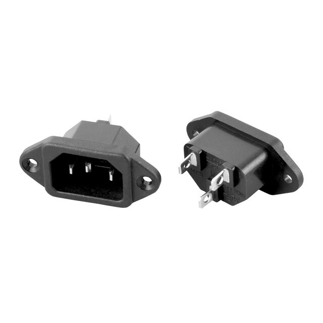 PWR ENT RCPT IEC320-C14 PNL SLDR