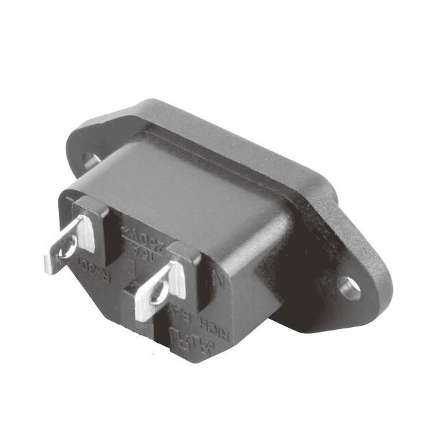 PWR ENT RCPT IEC320-C18 PNL SLDR