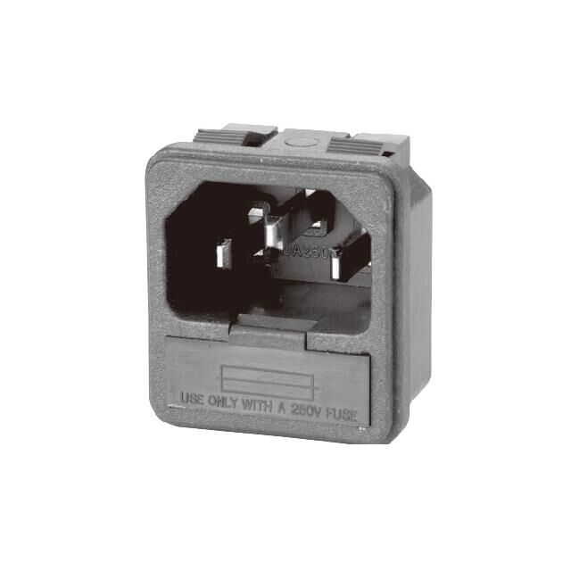 PWR ENT MOD RCPT IEC320-C14 PNL
