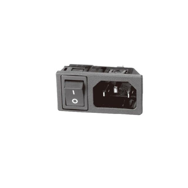 PWR ENT MOD RCPT IEC320-C14 + SW
