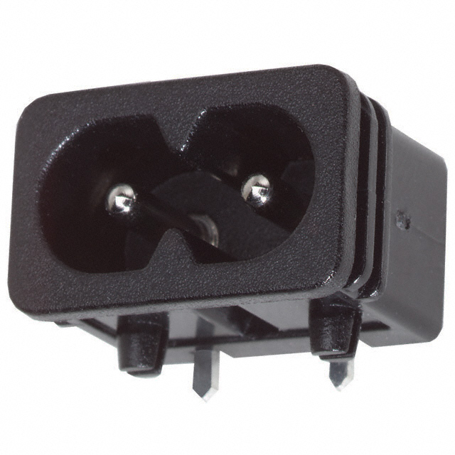 PWR ENT RCPT IEC320-C8 PNL SLDR