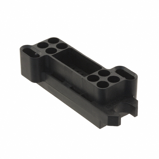 CONN PLUG HSG DRAWER 29POS BLK