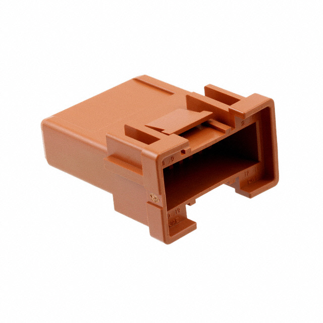 CONN RCPT HSG 20POS BLK IN-LINE