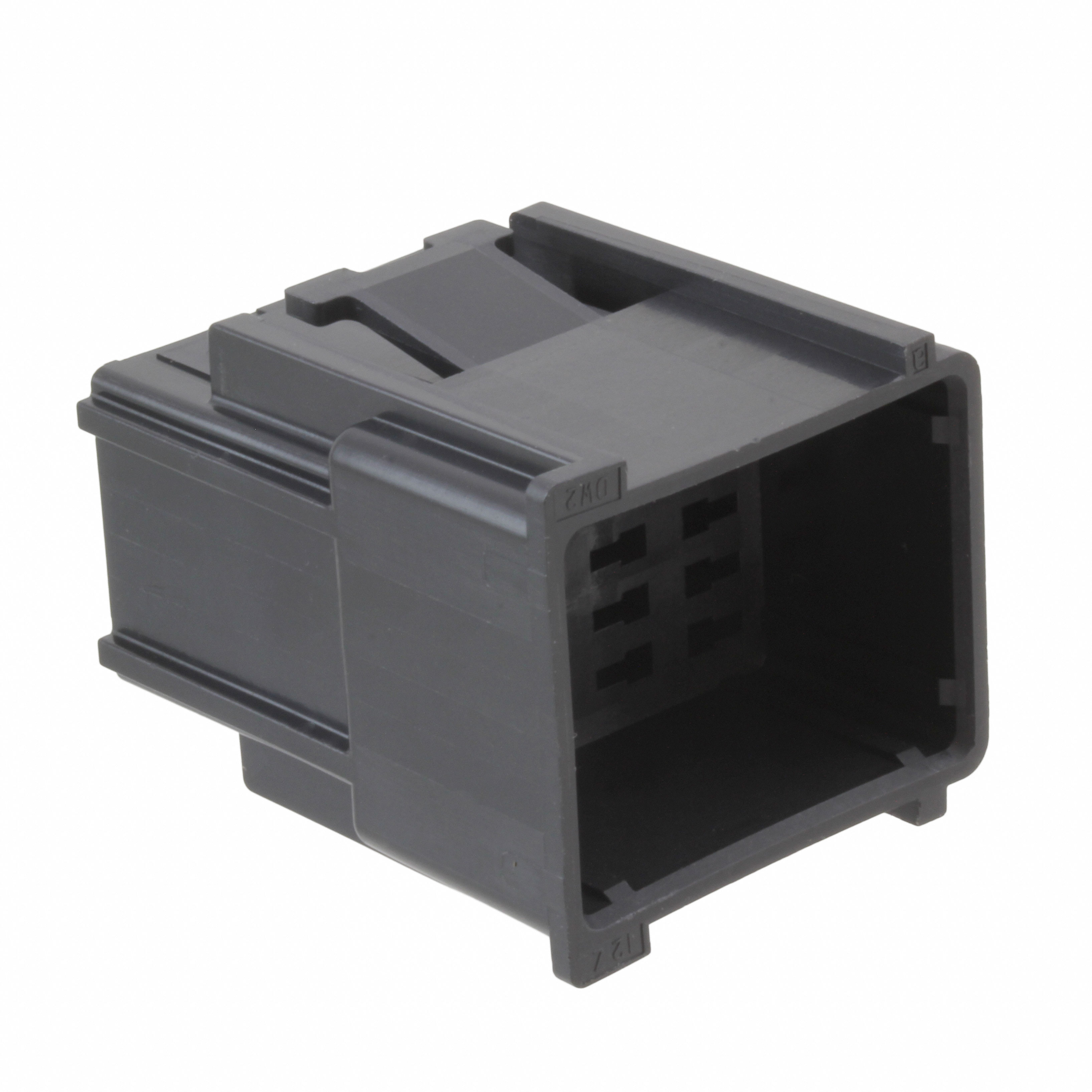 CONN PLUG HSG 20POS BLK IN-LINE