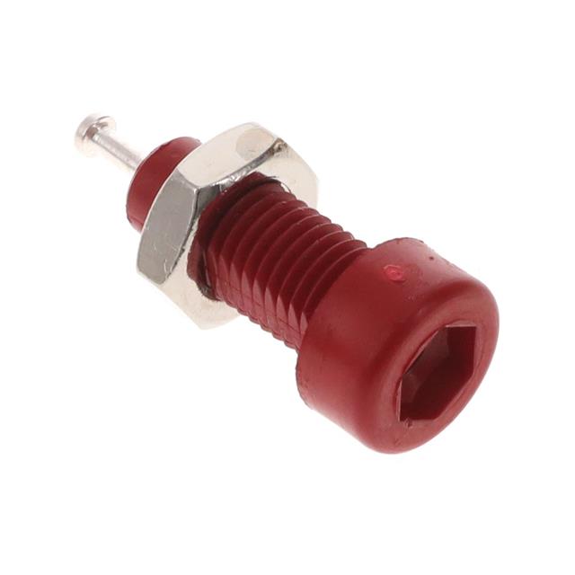 CONN TIP JACK TURRET RED